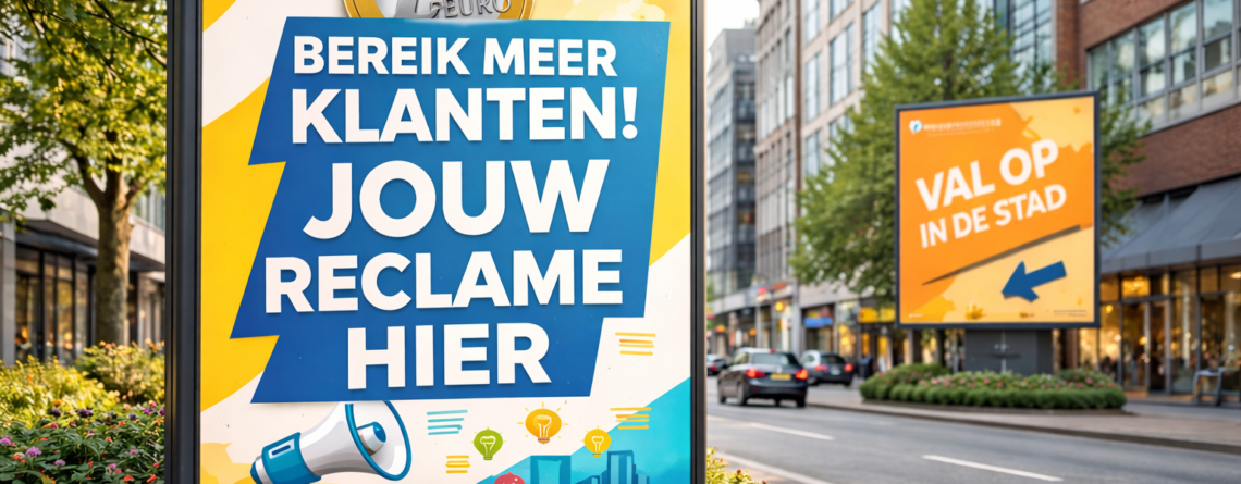 buitenreclame inzetten